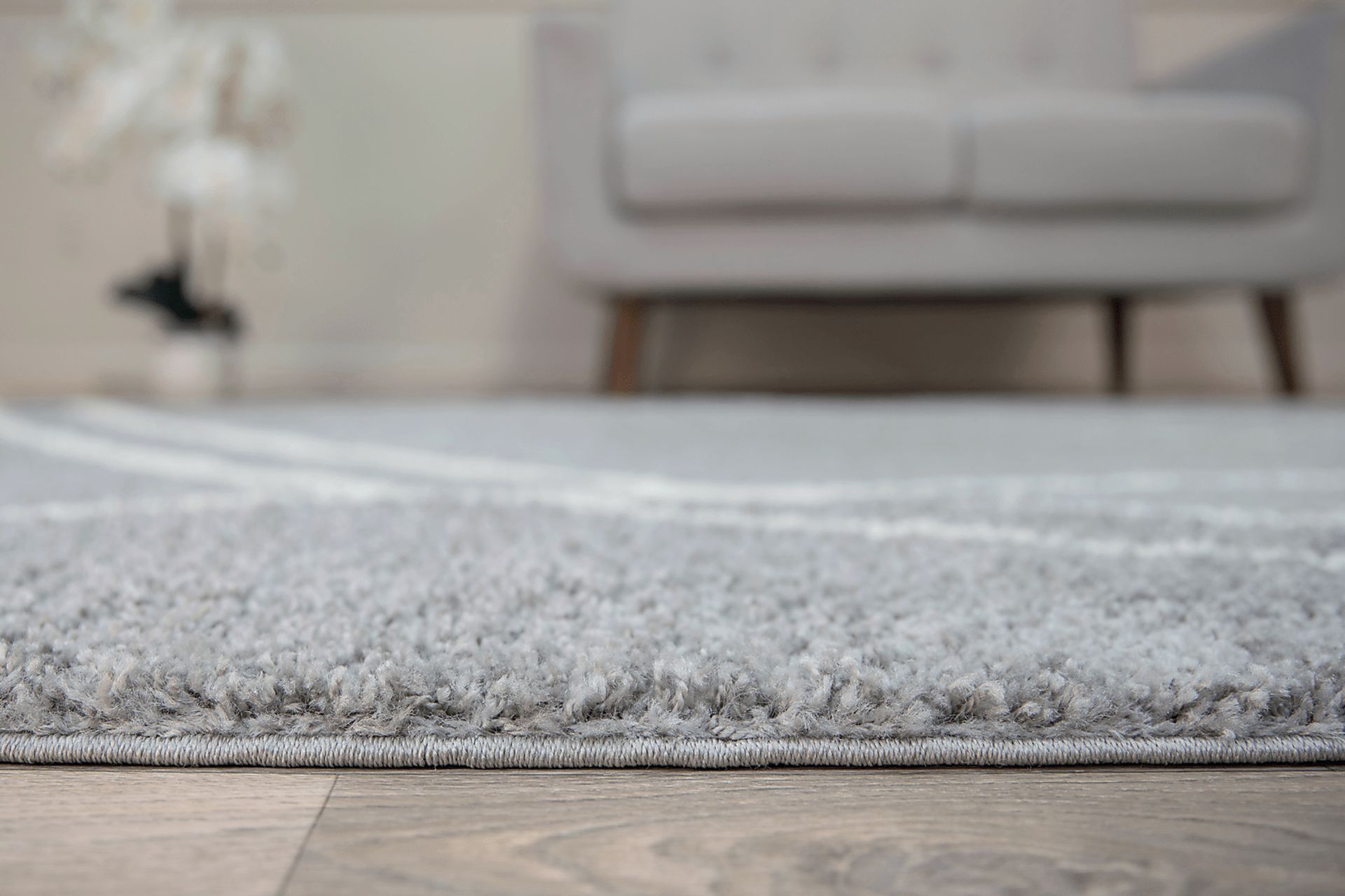 Sivia Gray 3'3 x 5' Rug - Image 3