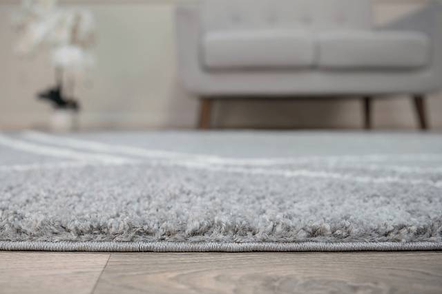 Sivia Gray 7'10 x 10' Rug - Thumbnail - Image 3