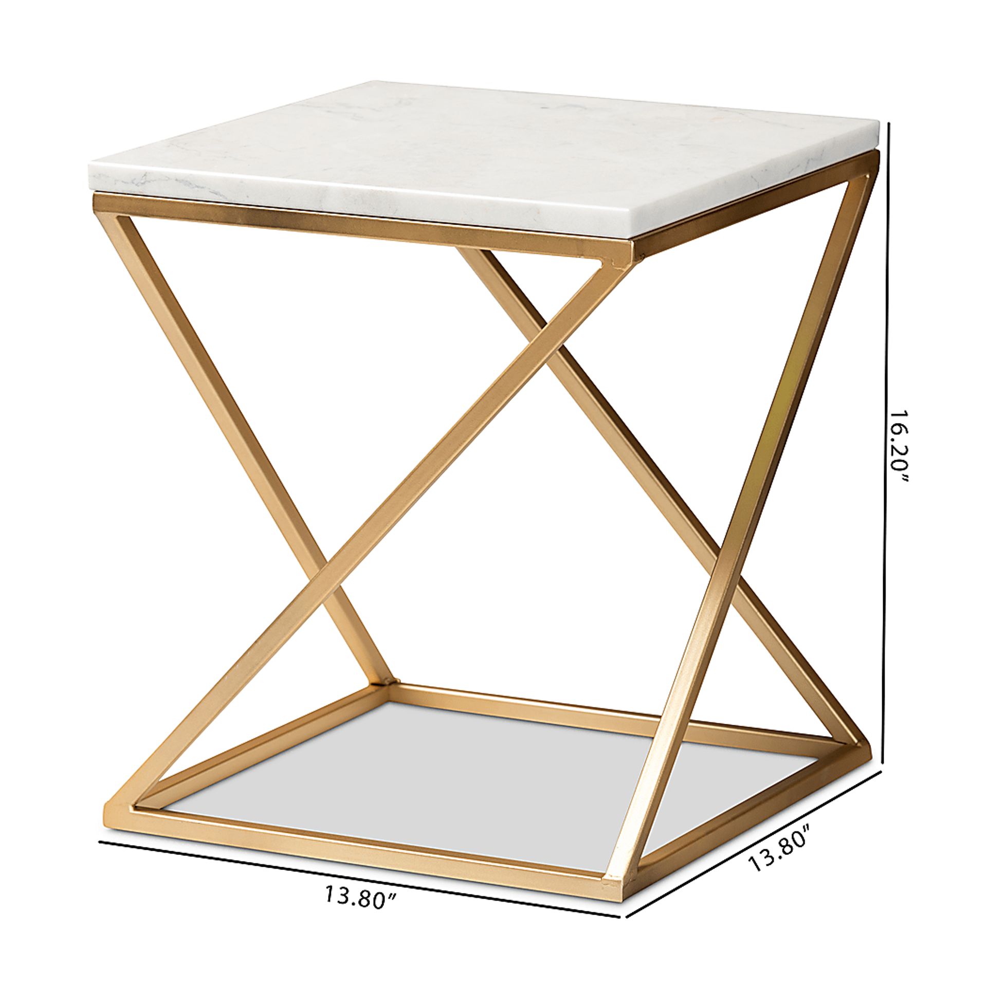 Sizemore White End Table - Image 7