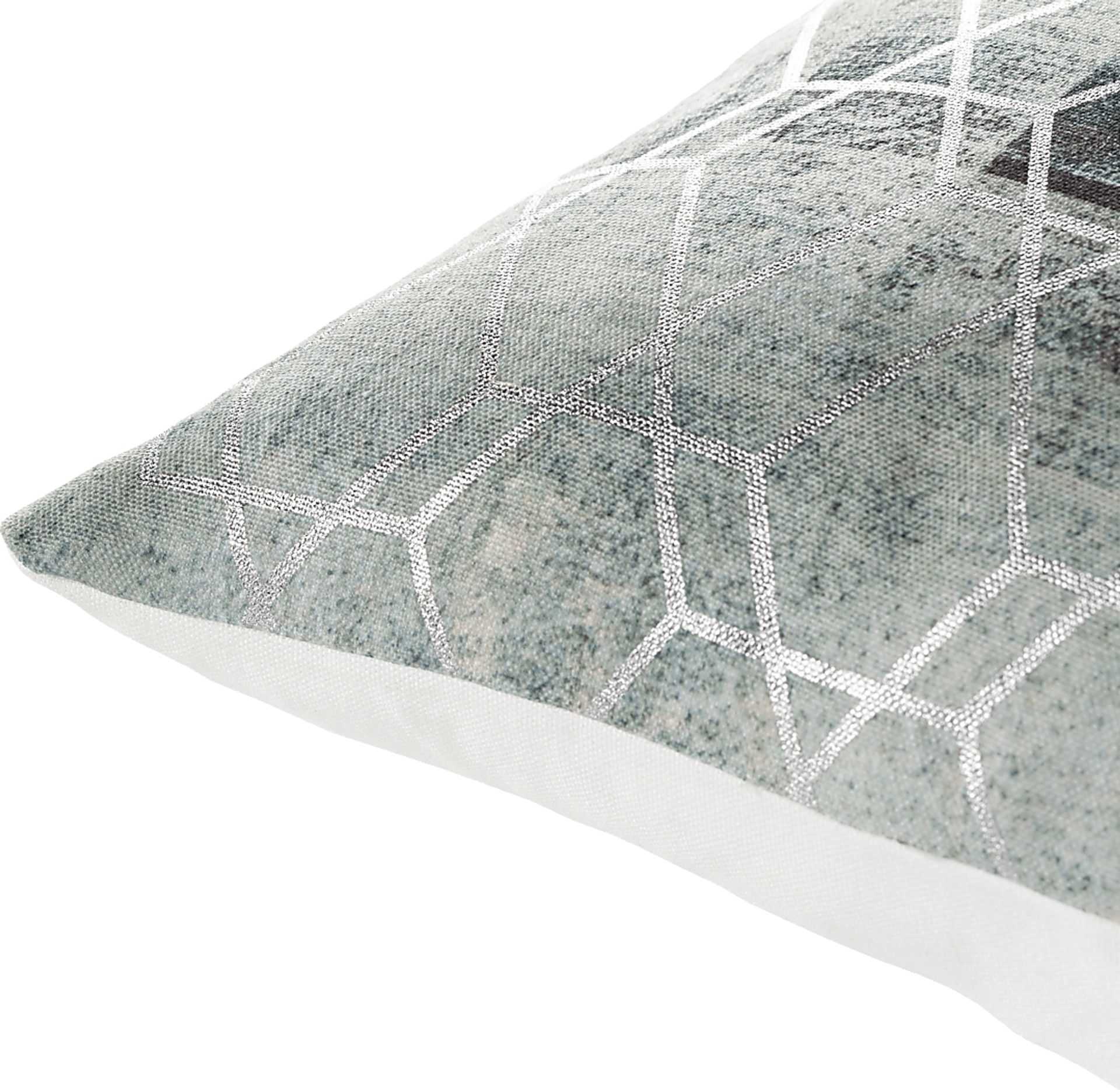 Skayla Silver Accent Pillow - Image 3