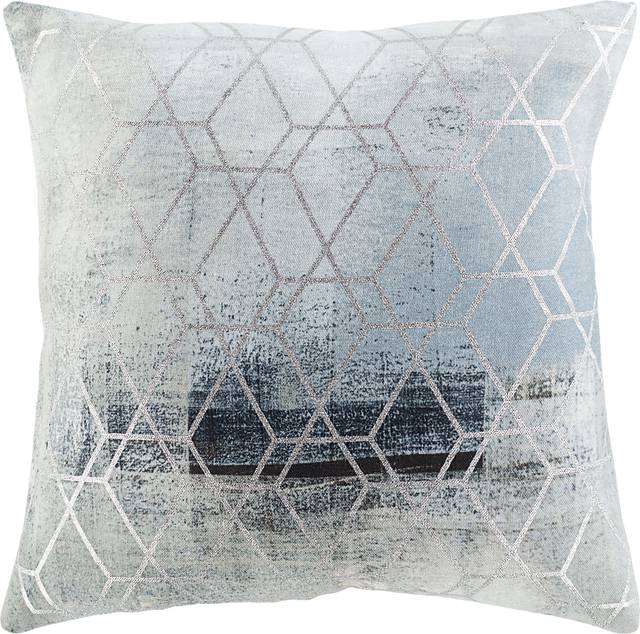 Skayla Silver Accent Pillow - Thumbnail - Image 1