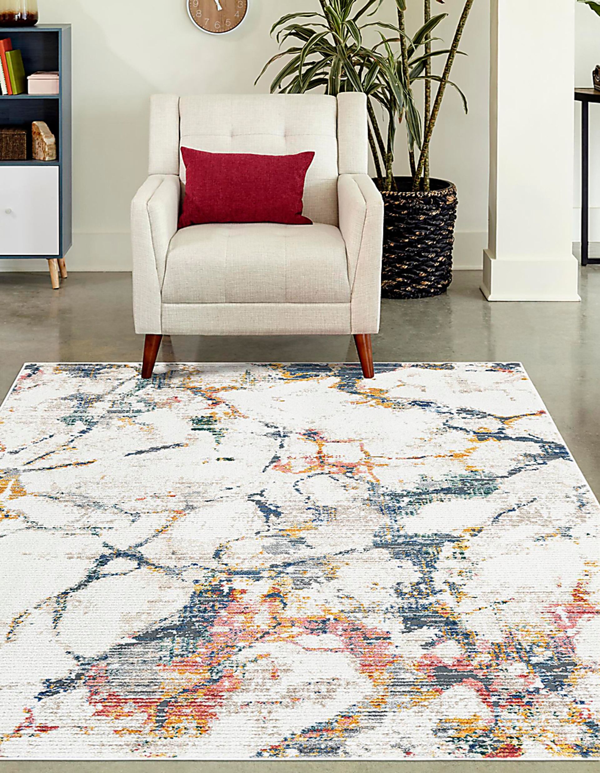 Skehive Multi 5'3 x 8' Rug - Image 2