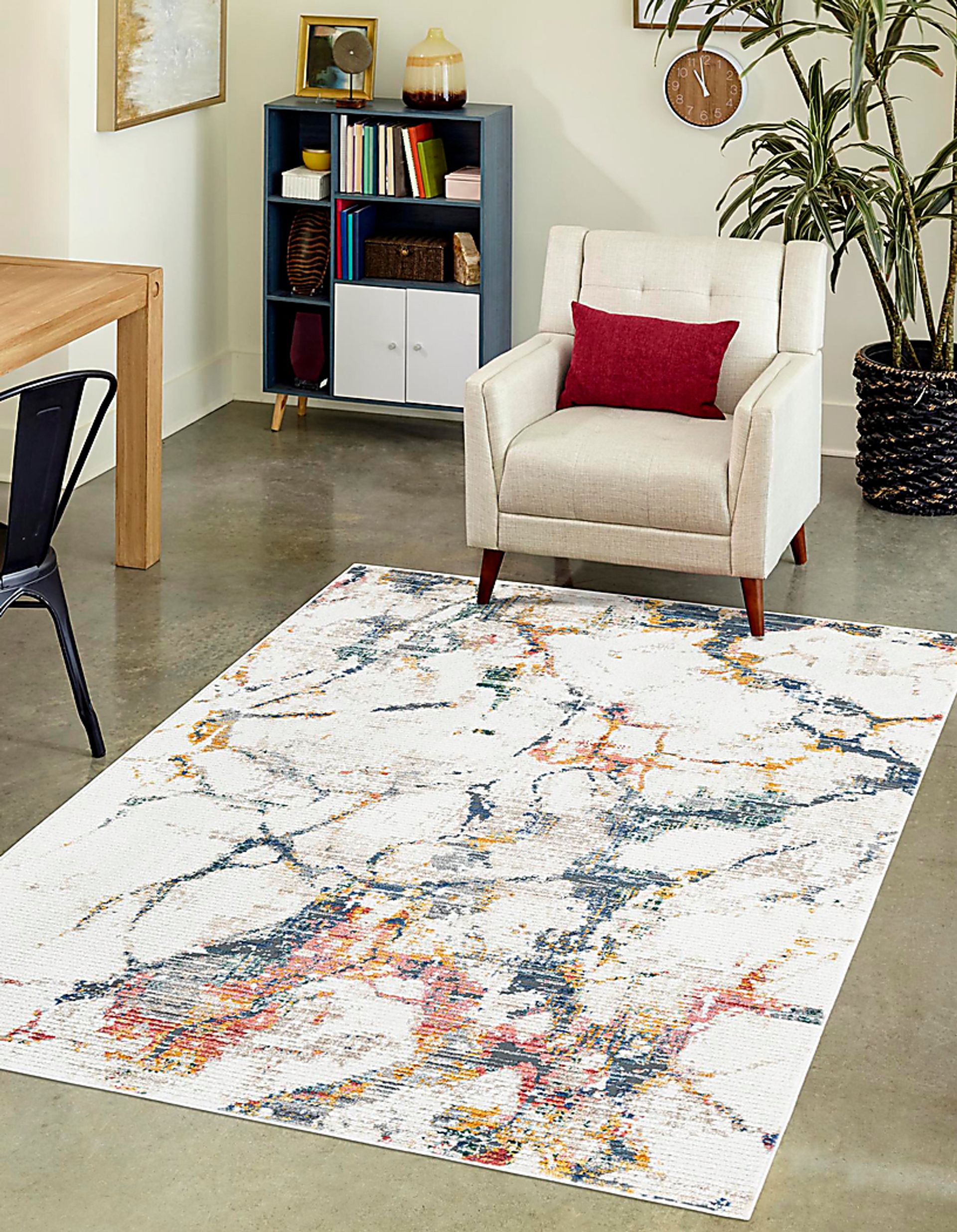 Skehive Multi 5'3 x 8' Rug - Image 3