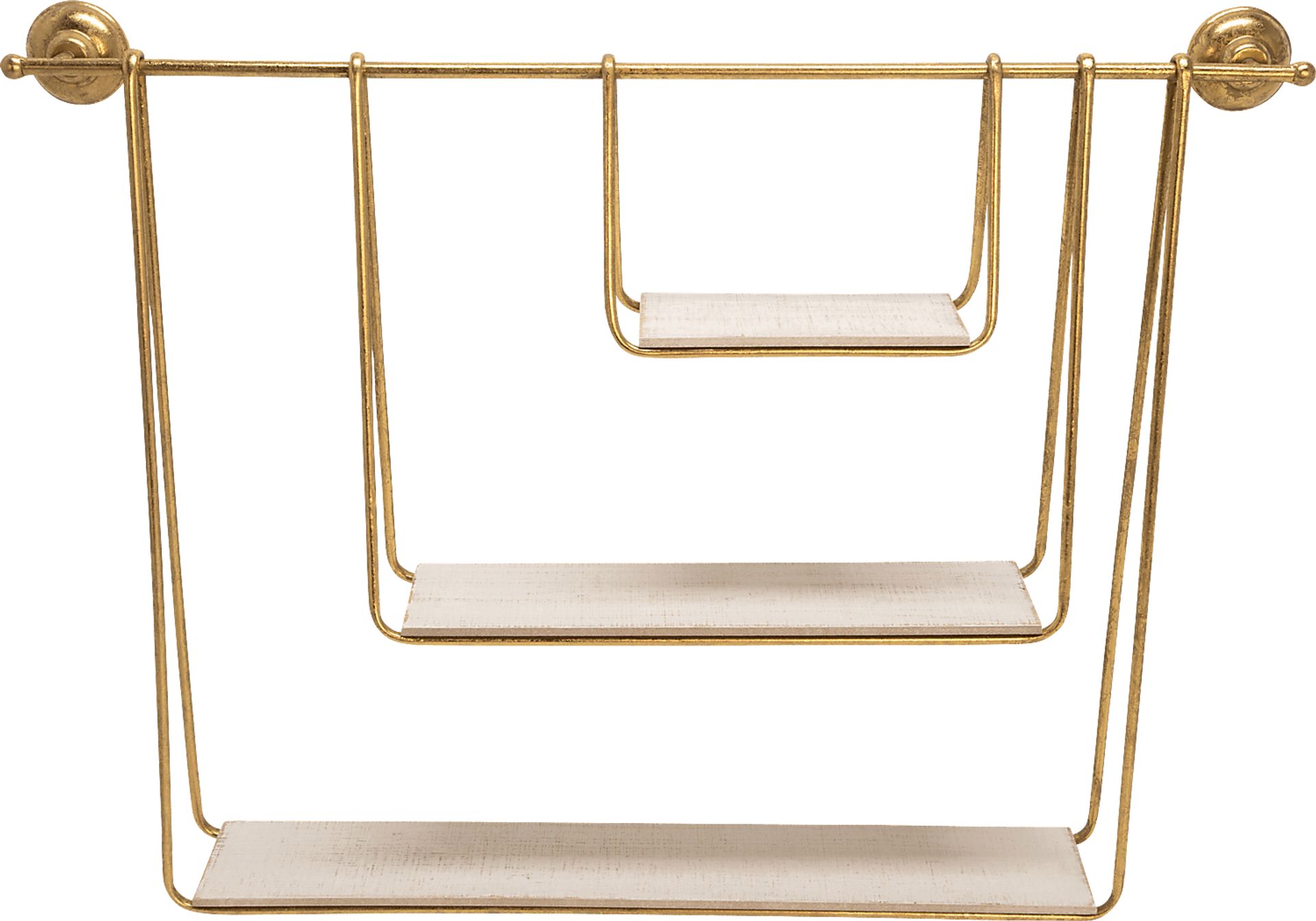 Skiatook White Wall Shelf - Image 2