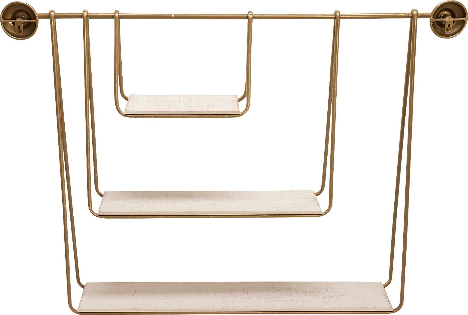 Skiatook White Wall Shelf - Image 3
