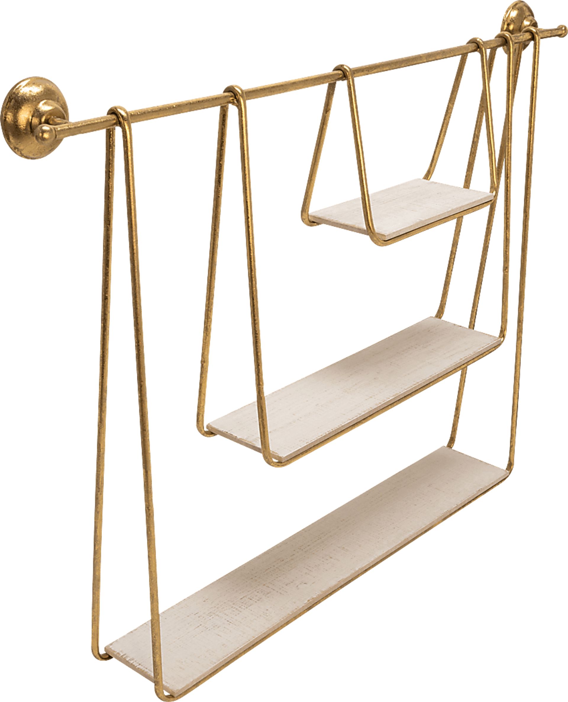 Skiatook White Wall Shelf - Image 1