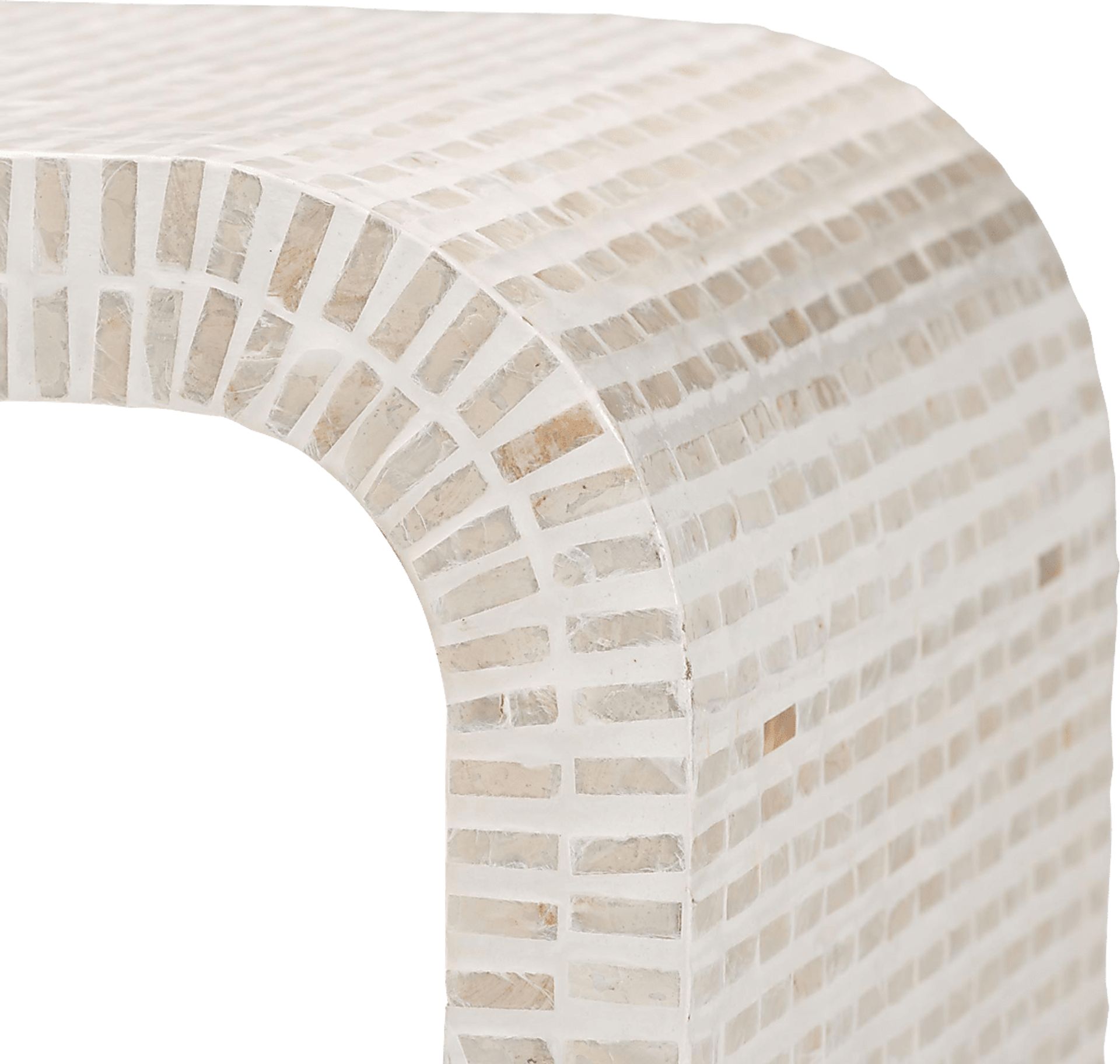 Skihi White End Table - Image 5
