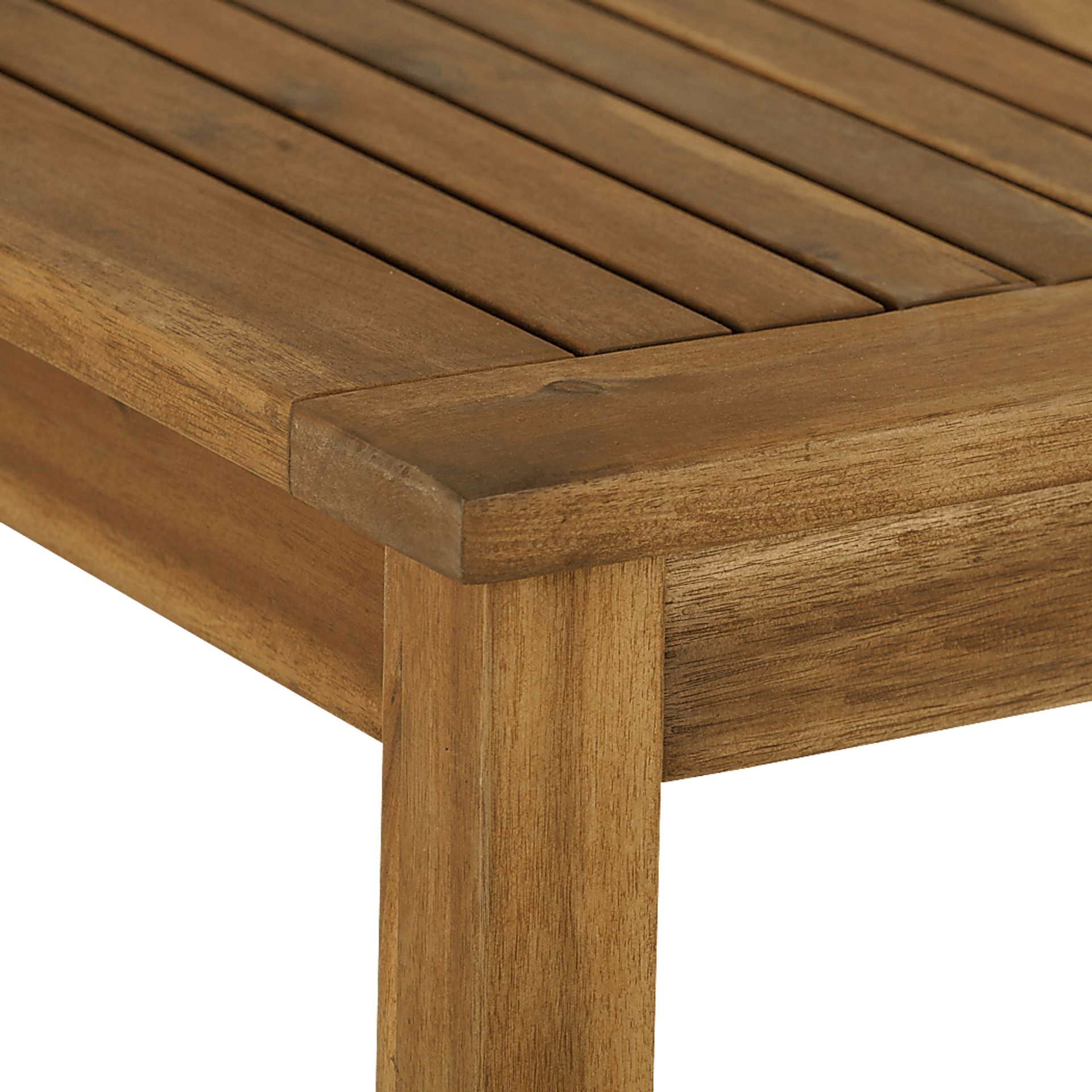 Skillman Brown Outdoor Dining Table - Image 6