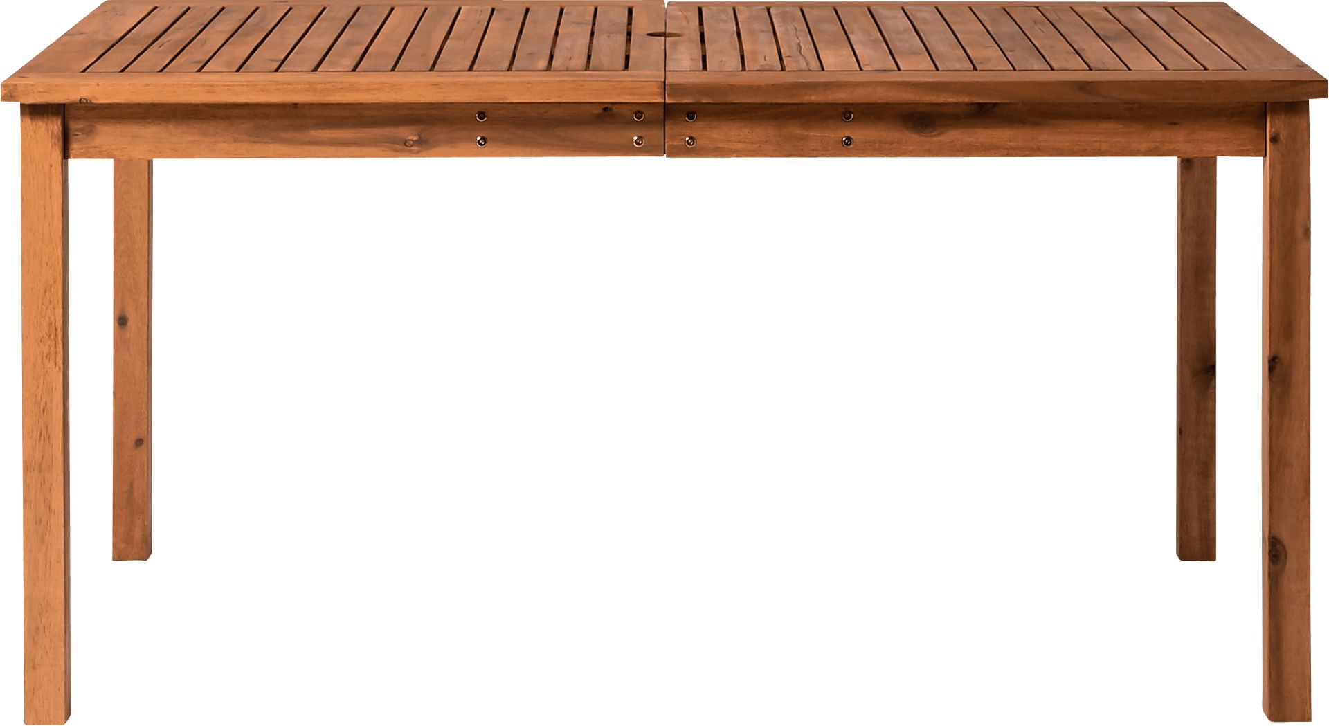 Skillman Brown Outdoor Dining Table - Image 7