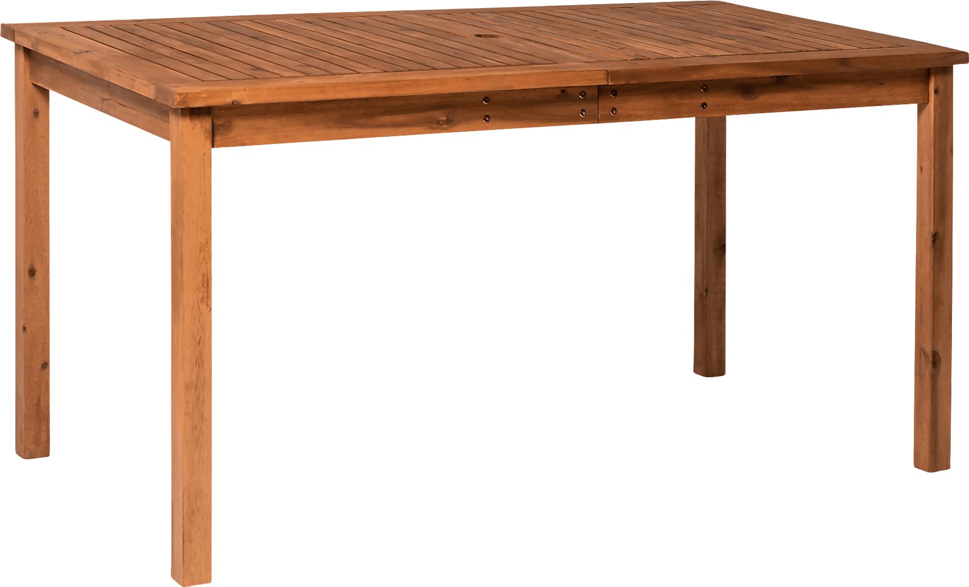 Skillman Brown Outdoor Dining Table - Image 1