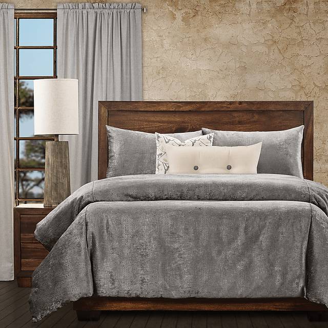 Skipperton Charcoal 6pc King Duvet Cover Set - Thumbnail - Image 1