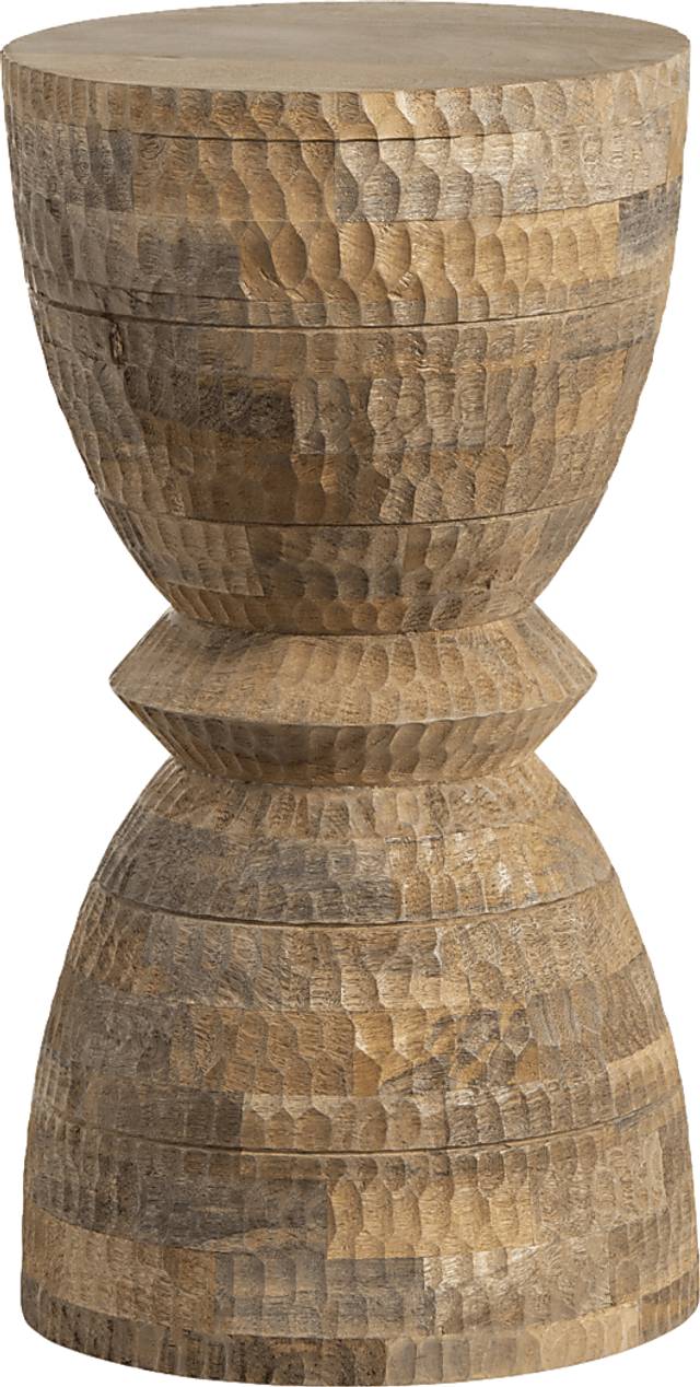 Skopelos Brown End Table - Thumbnail - Image 1