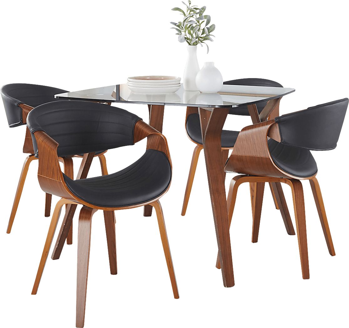 Skout Black 5 Pc Dining Set
