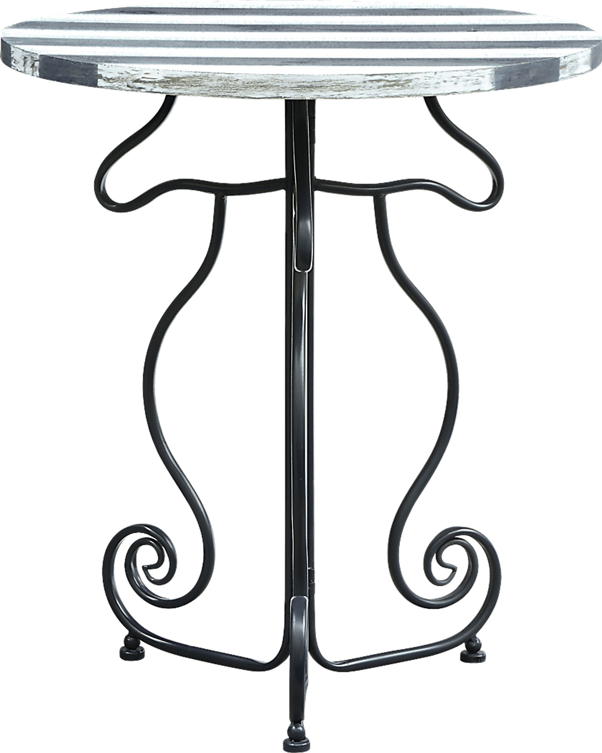 Skownan Blue Accent Table - Image 1