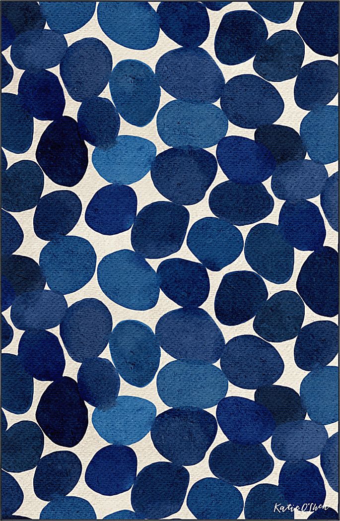 Skybloom Blue 5' x 7'7 Rug