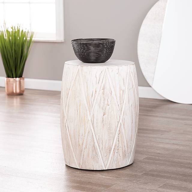 Skylake White Accent Table - Thumbnail - Image 2