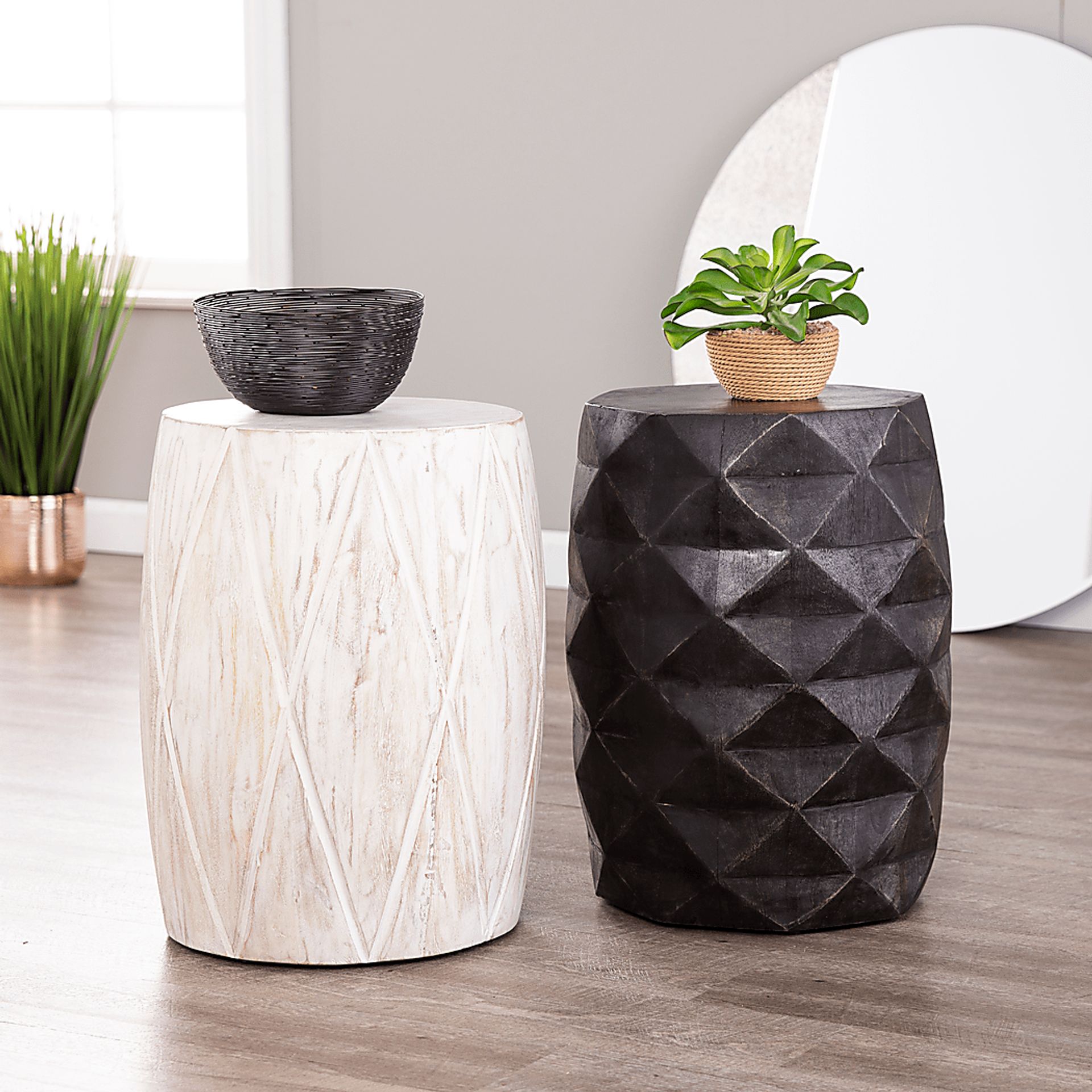 Skylake White Accent Table - Image 4