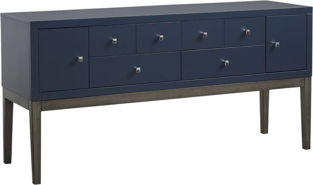 Skyler Navy Credenza - Thumbnail - Image 1