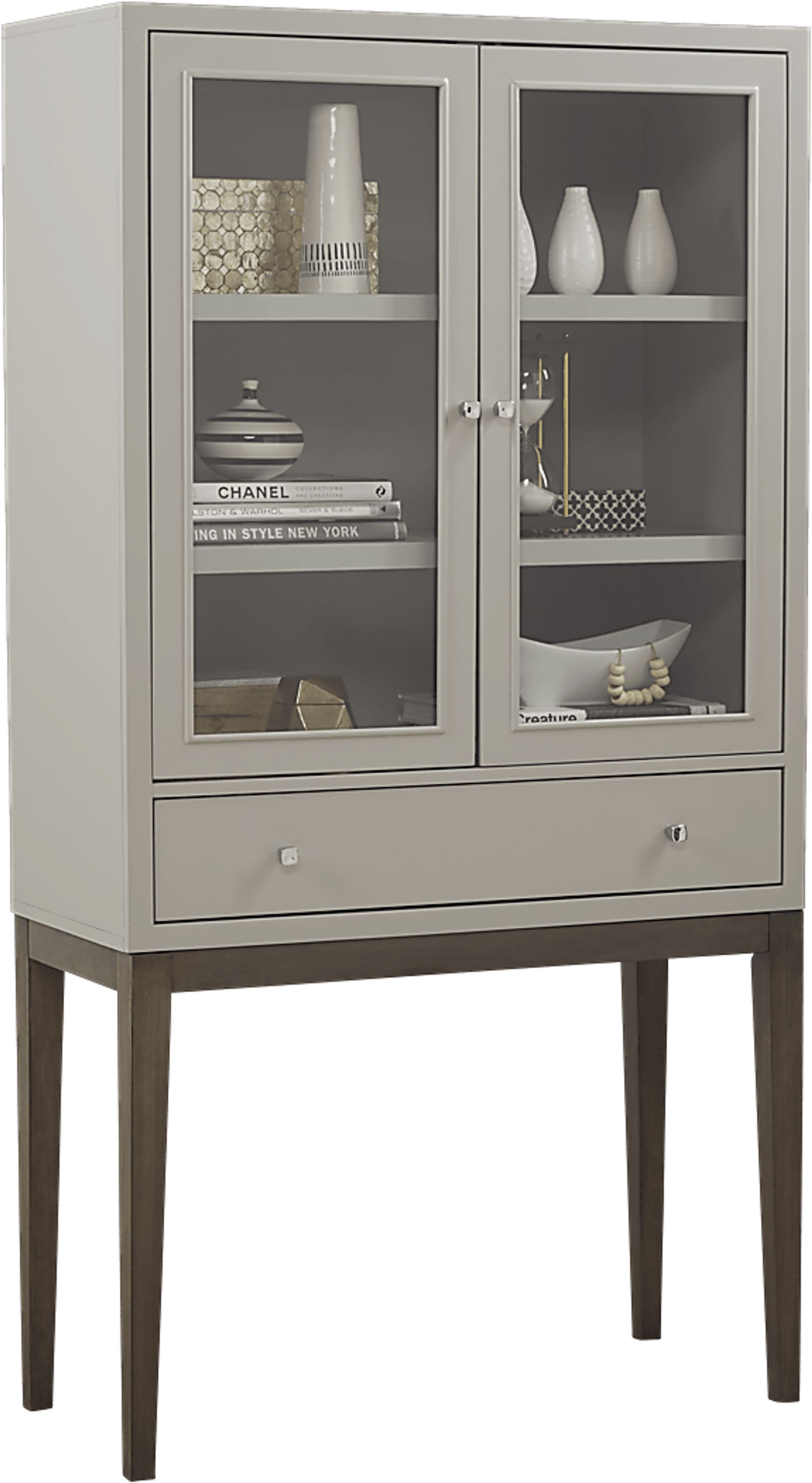 Skyler Platinum Display Cabinet - Image 1