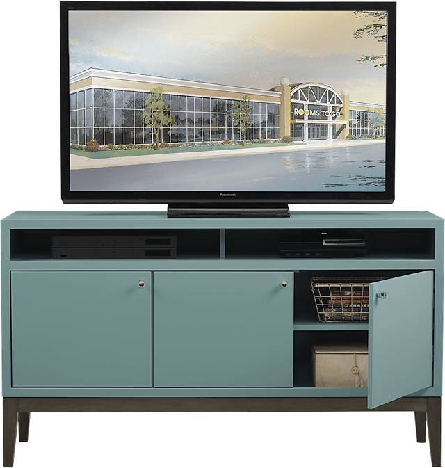 Skyler Spa Blue 60 in. Console - Thumbnail - Image 2