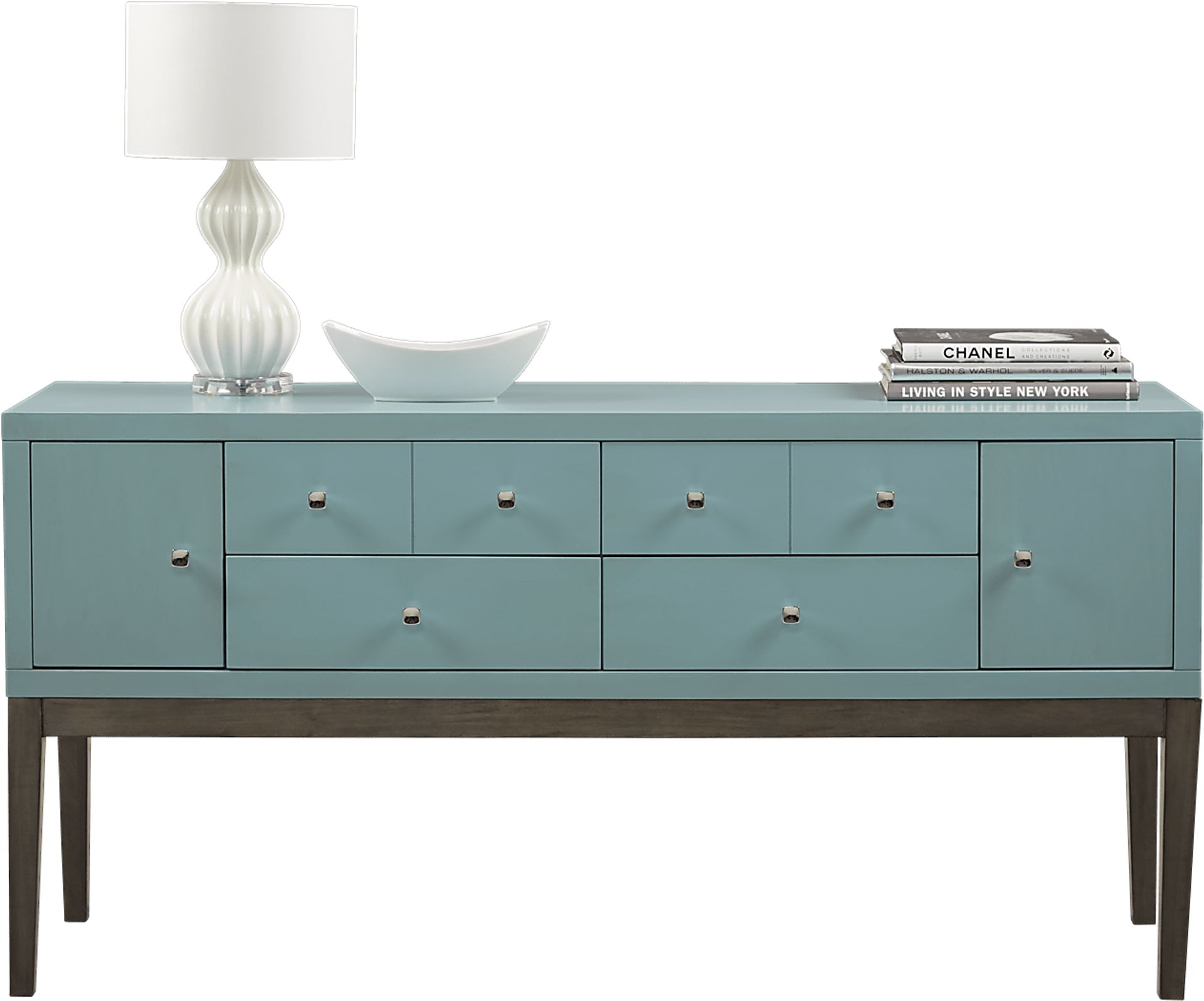 Skyler Spa Blue Credenza - Image 2