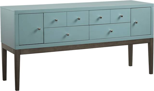 Skyler Spa Blue Credenza - Thumbnail - Image 1