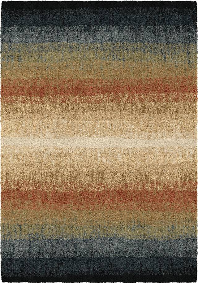 Skyline Harbor Blue 5'3 x 7'6 Rug - Thumbnail - Image 1