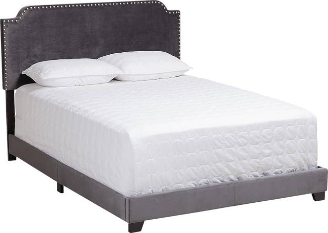 Skylyn Dark Gray Full Bed - Thumbnail - Image 1