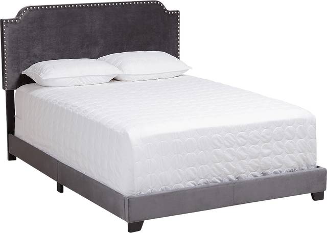 Skylyn Dark Gray King Bed - Thumbnail - Image 1