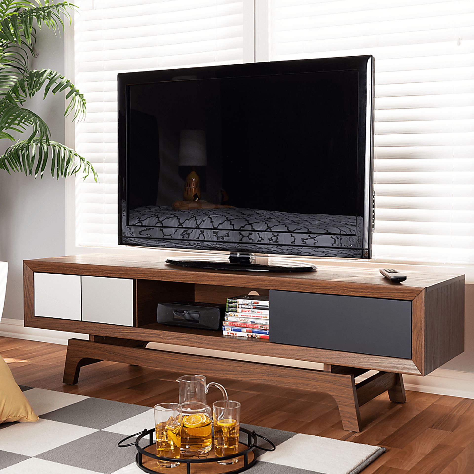Skysail Walnut 63 in. Console - Image 2