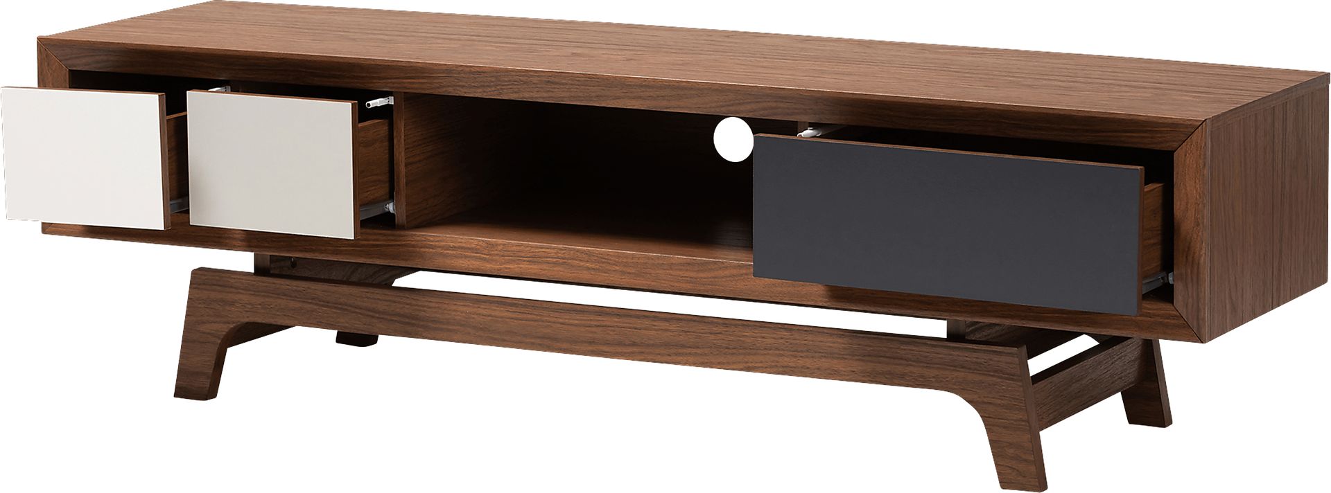 Skysail Walnut 63 in. Console - Image 3