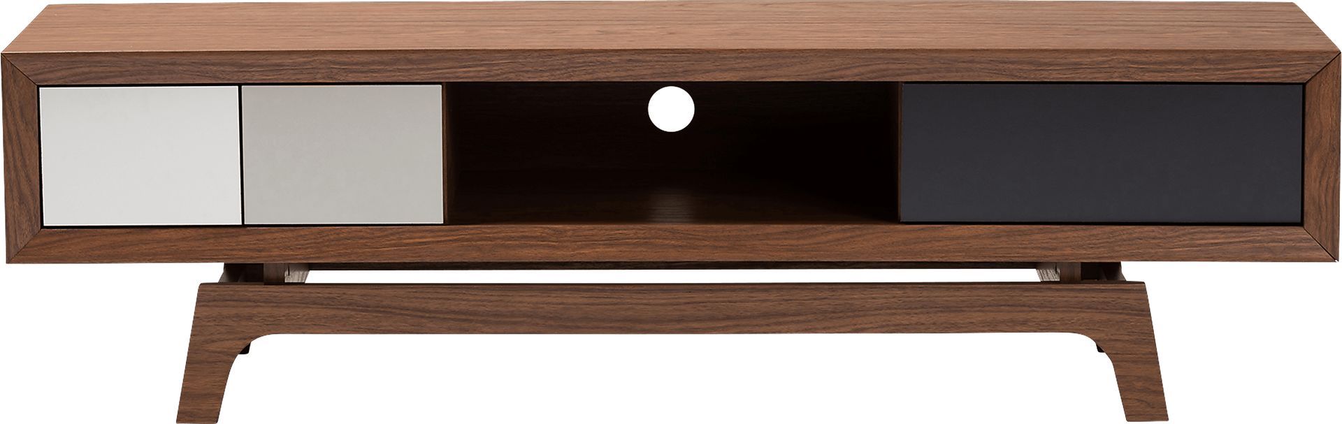 Skysail Walnut 63 in. Console - Image 4