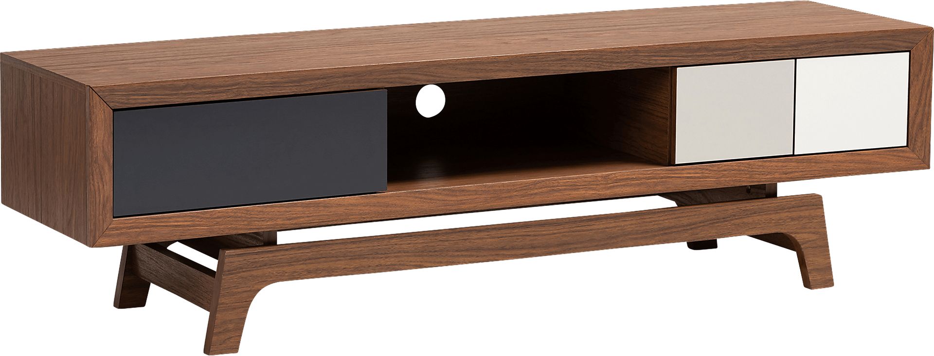 Skysail Walnut 63 in. Console - Image 1