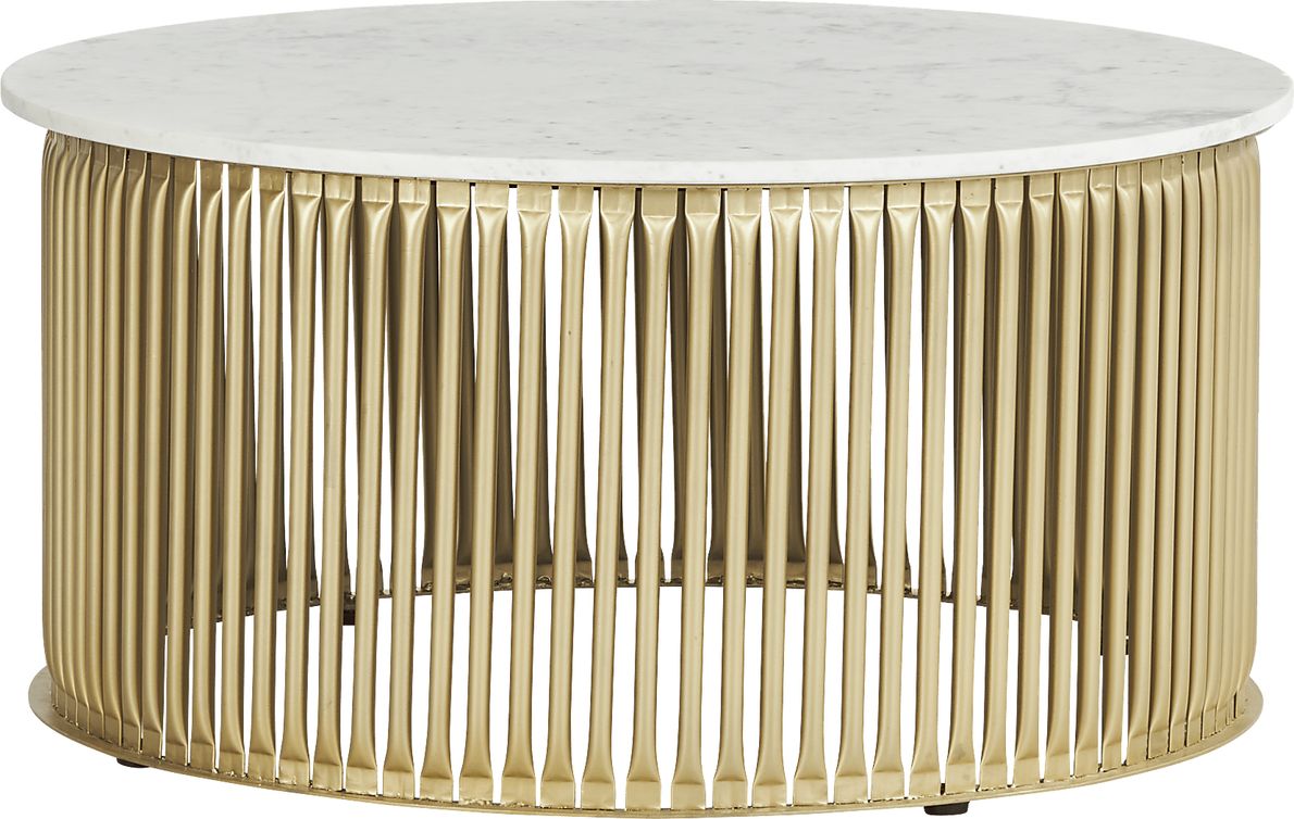 Slabtown White Cocktail Table