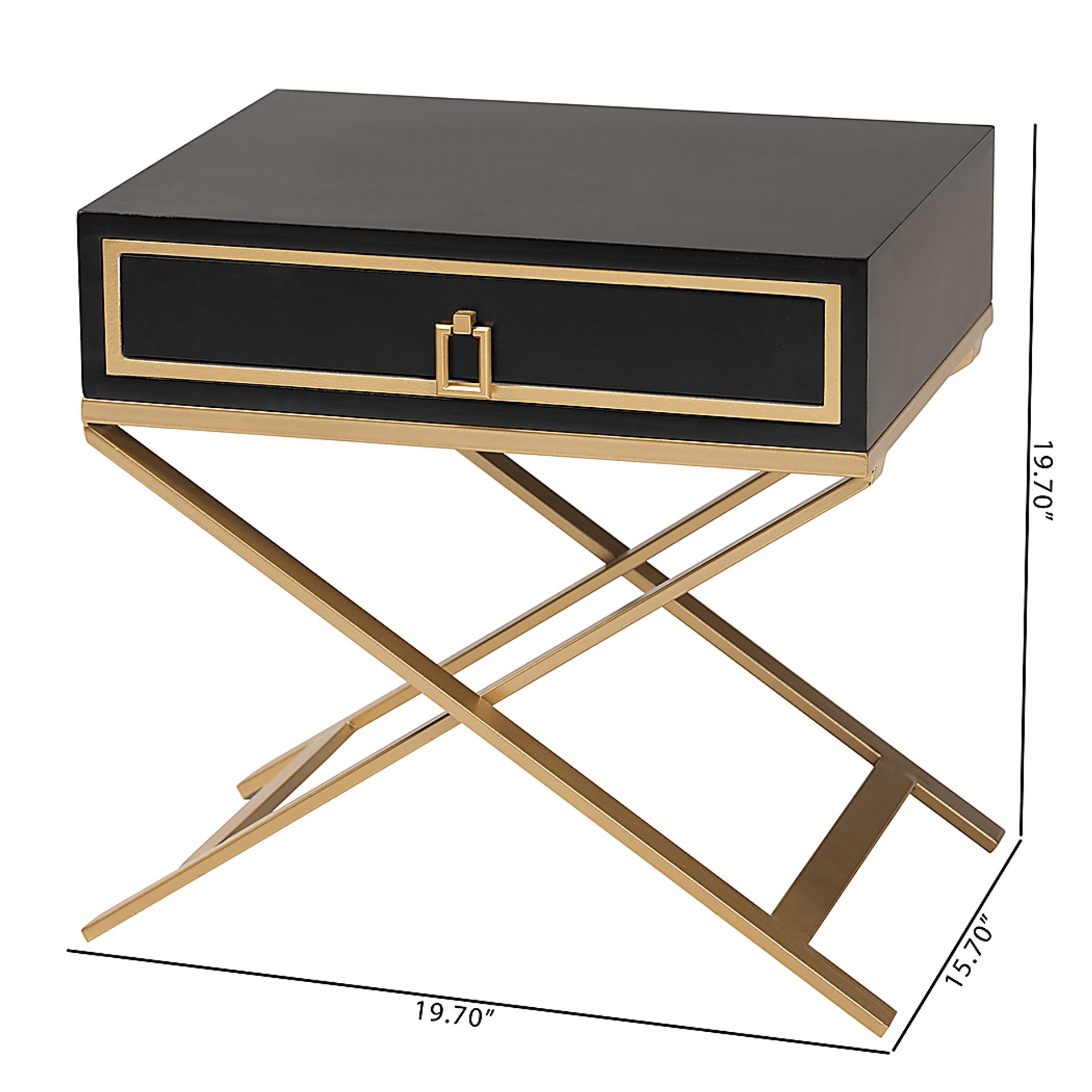 Sladky Black End Table - Image 10