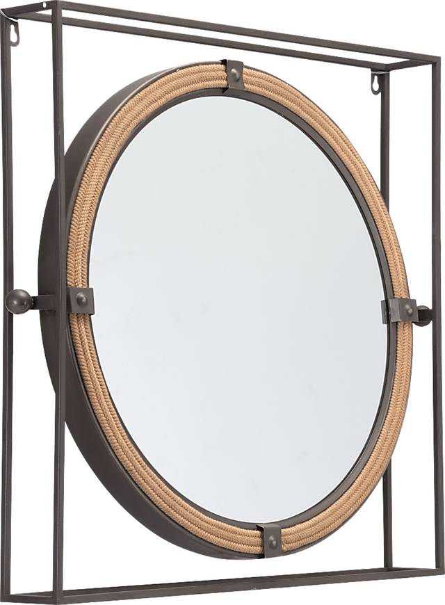 Slaney Gray Mirror - Thumbnail - Image 1