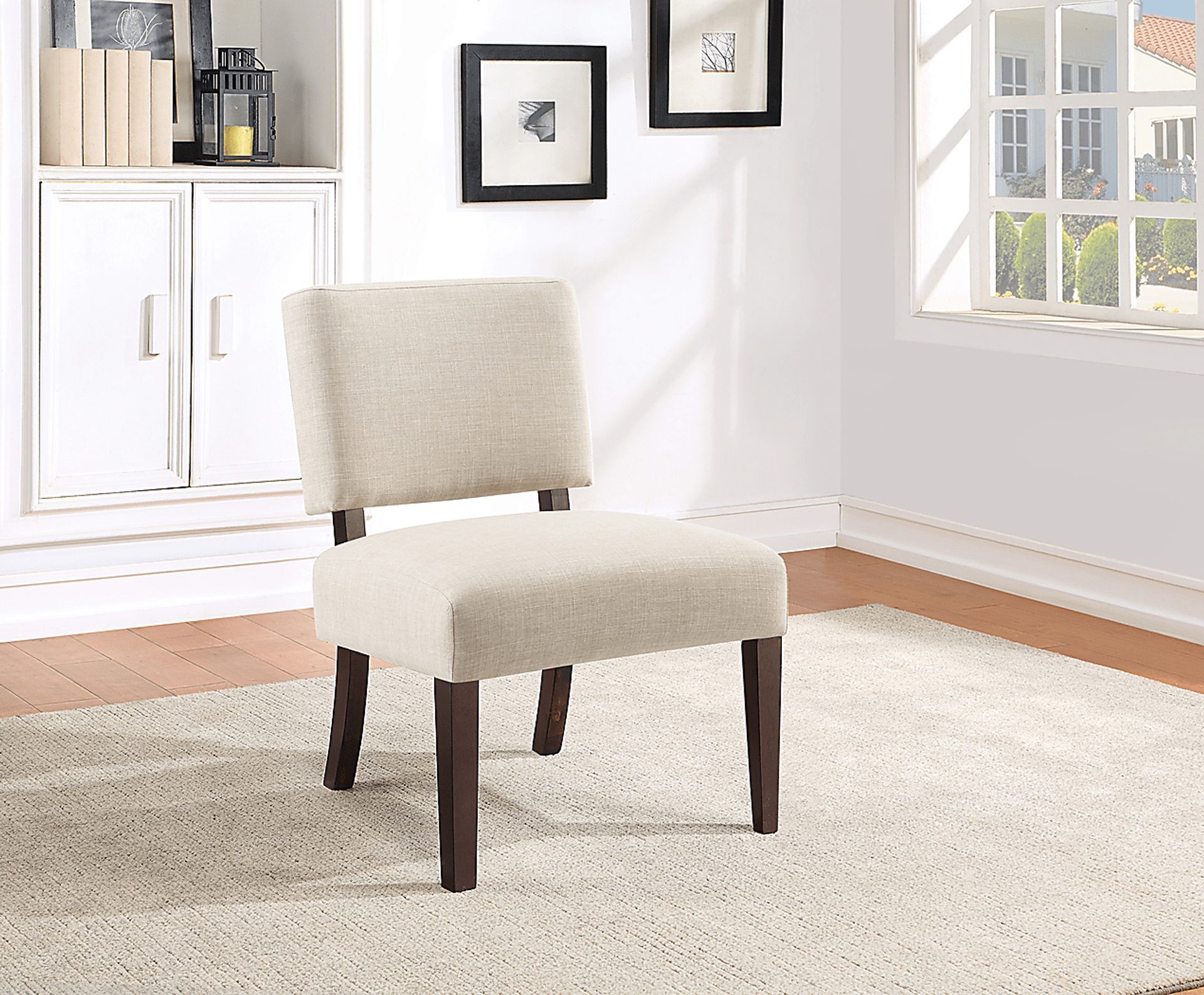 Slason Cream Dining Chair - Image 6