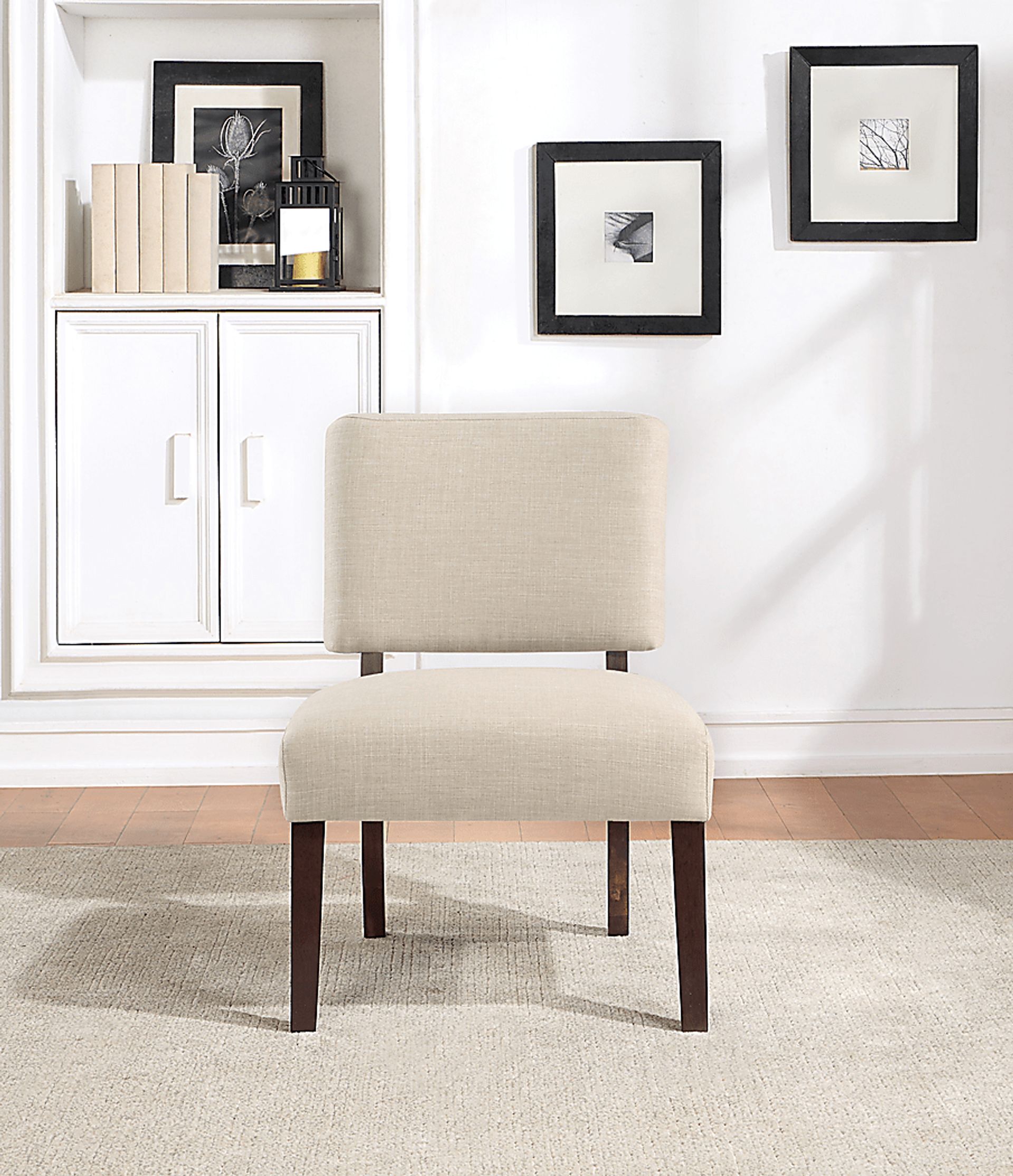 Slason Cream Dining Chair - Image 7