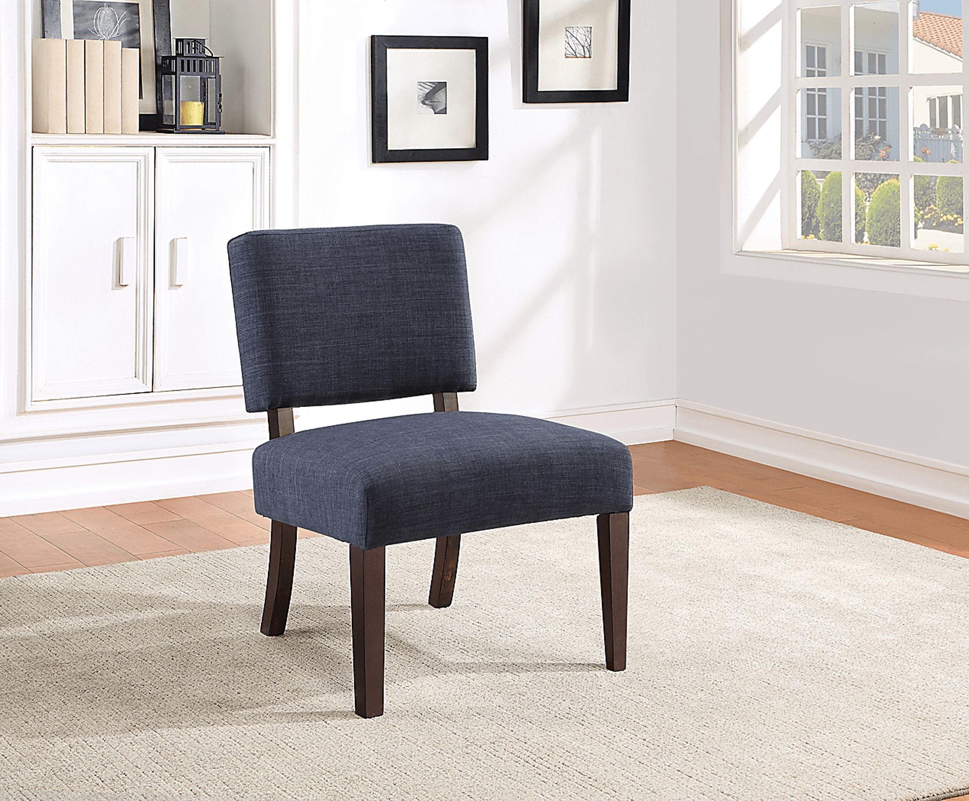 Slason Navy Dining Chair - Image 7