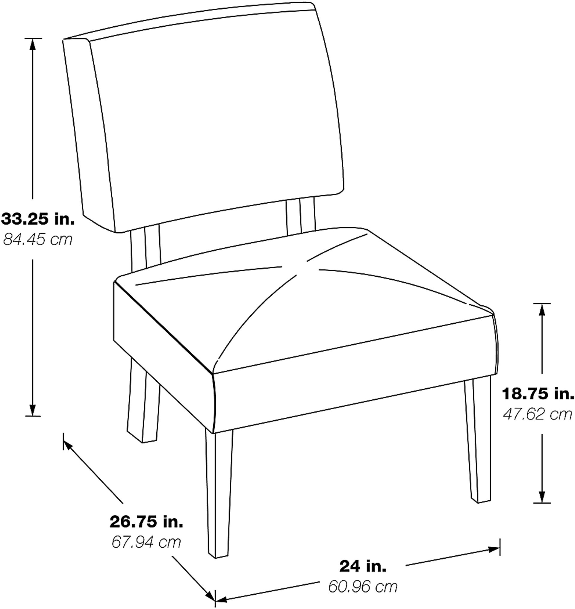 Slason Navy Dining Chair - Image 8