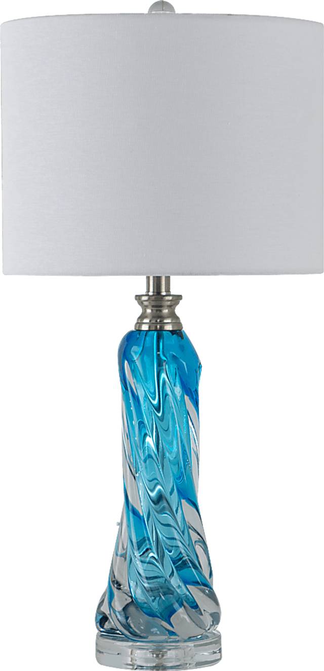 Slattings Point Blue Lamp - Thumbnail - Image 1