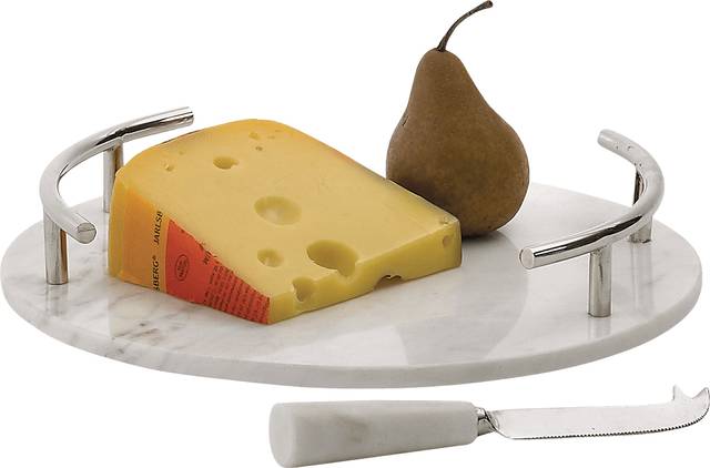 Sleepyvale Gray Cheeseboard - Thumbnail - Image 1