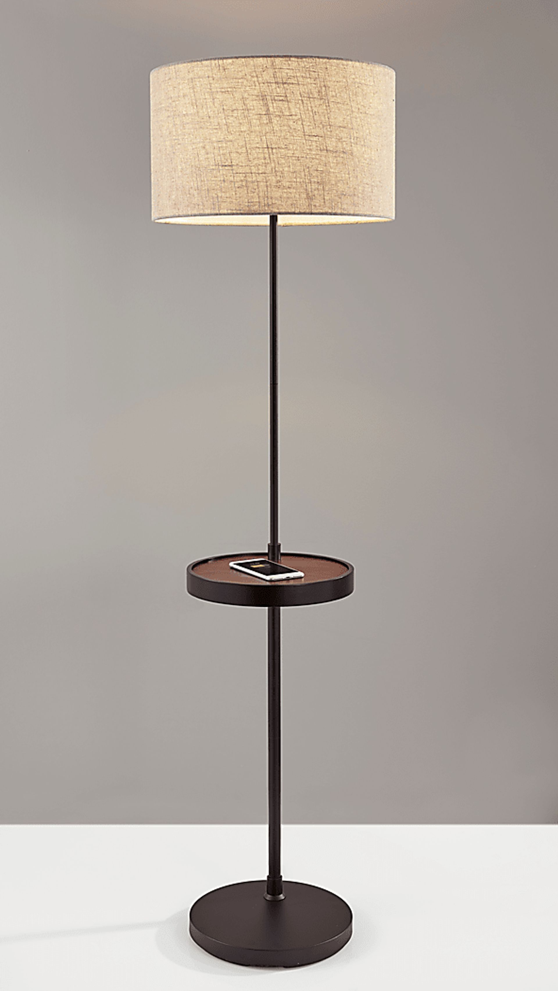 Slepian Black Floor Lamp - Image 4