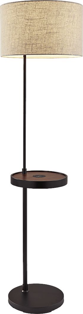 Slepian Black Floor Lamp