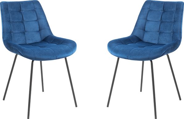 Sligo Blue Side Chair, Set of 2