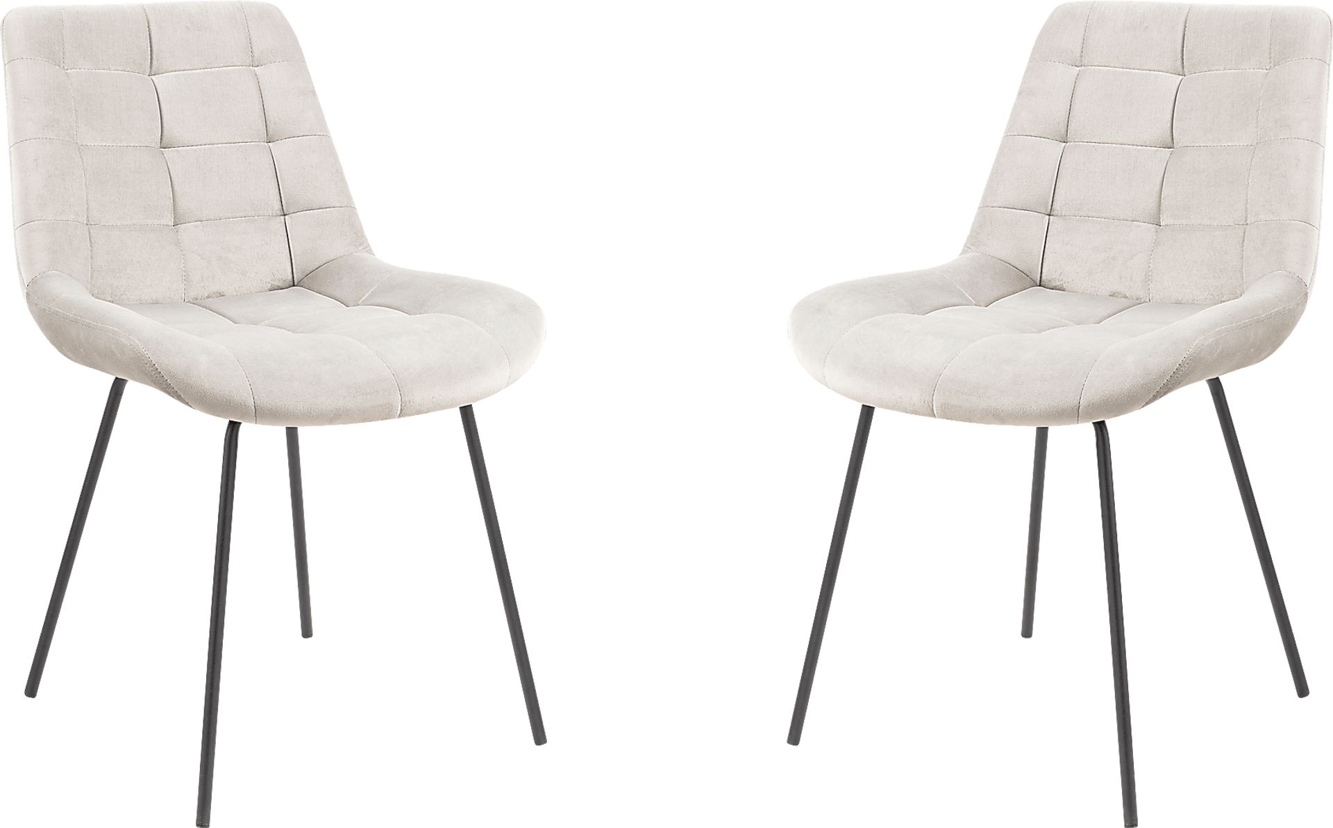 Sligo Gray Side Chair, Set of 2 - Image 1