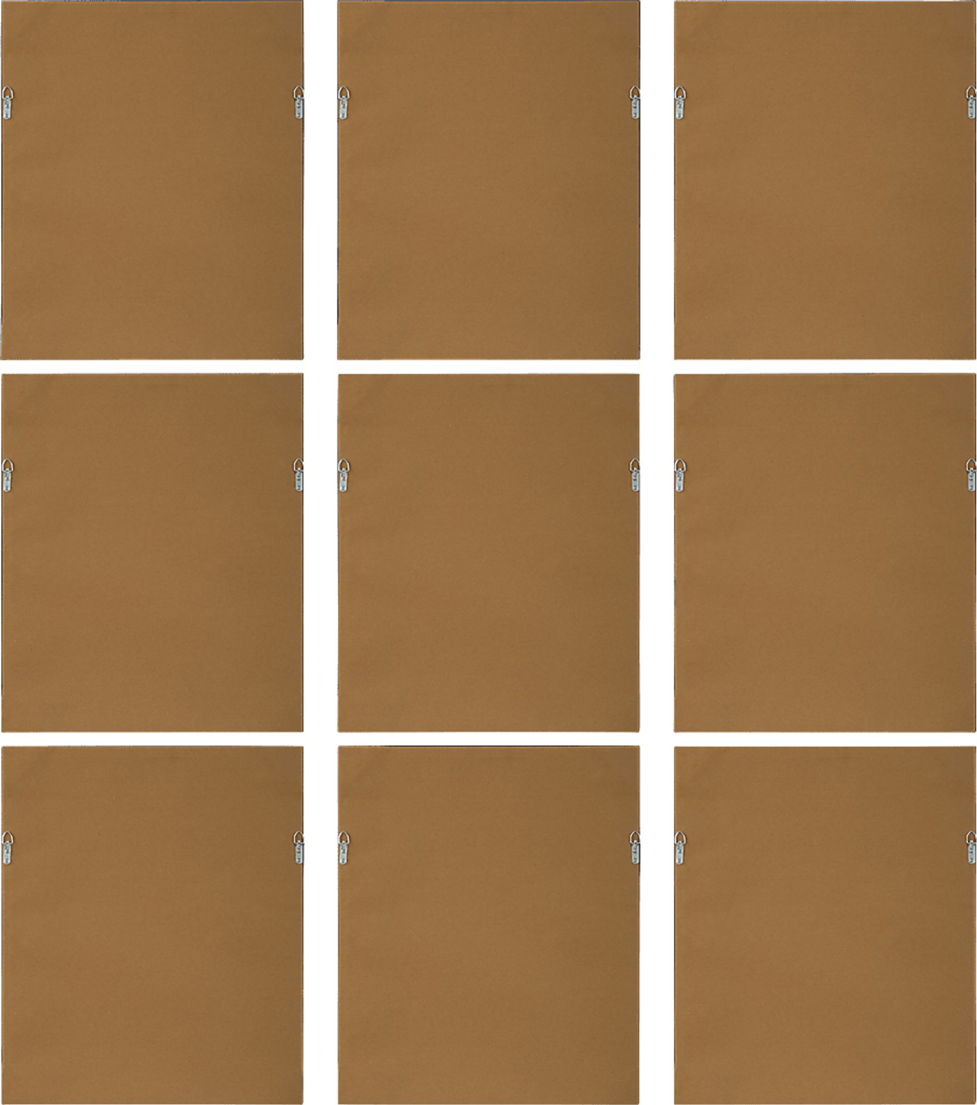 Sliux Champagne Wall Art, Set of 9 - Image 7