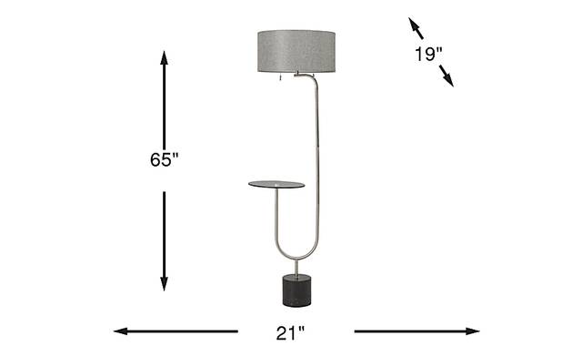 Dimension Image. Please refer to the Dimension Tab on this page for dimension details.