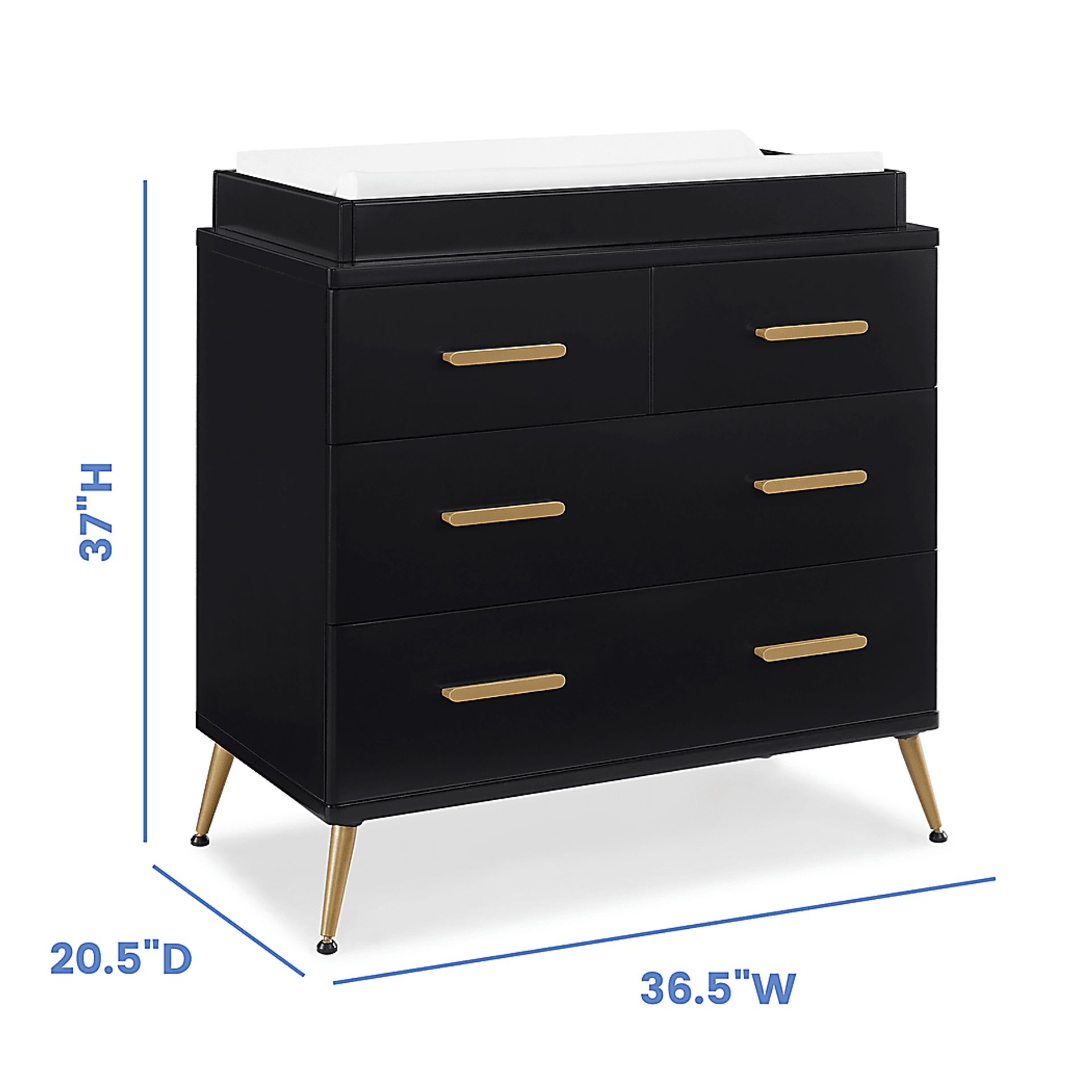 Kids Sloane Black Dresser - Image 6