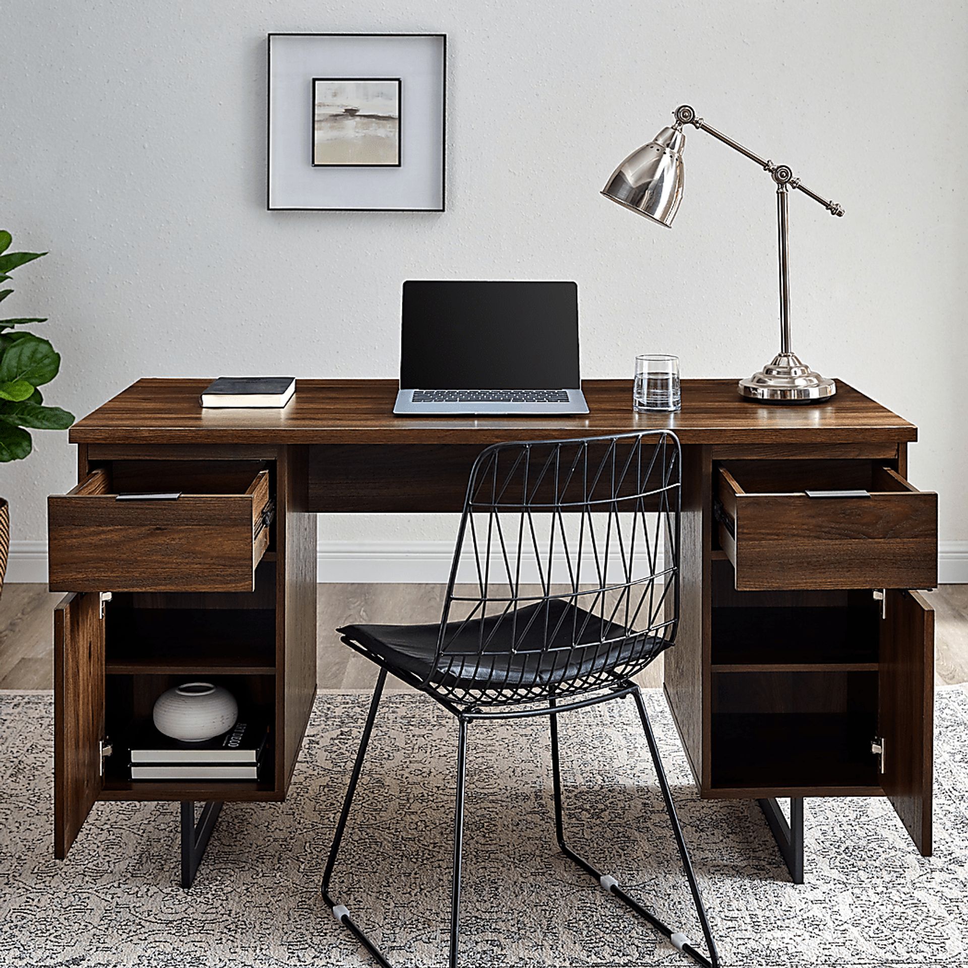 Sloatfield Walnut Desk - Image 6